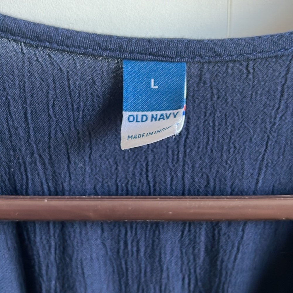 Old Navy Blue Maxi Dress - Picture 2 of 8